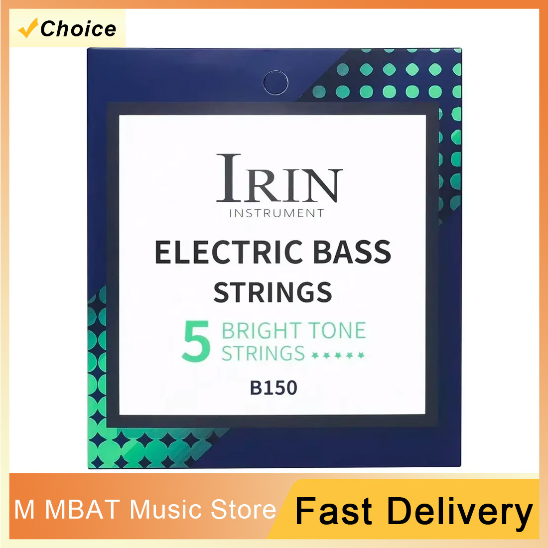 M MBAT Electric Bass Guitar 5  - Bass Guitar Strings avis et prix