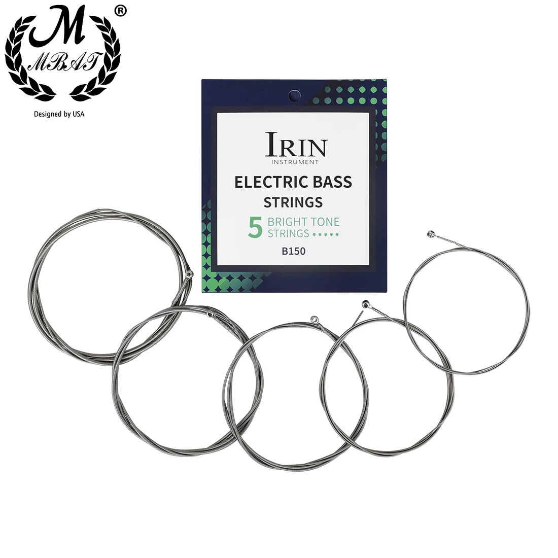 M MBAT Electric Bass Guitar 5  - Bass Guitar Strings avis et prix