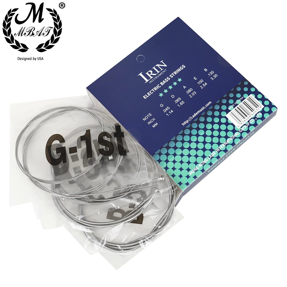 M MBAT Electric Bass Guitar 5  - Bass Guitar Strings avis et prix