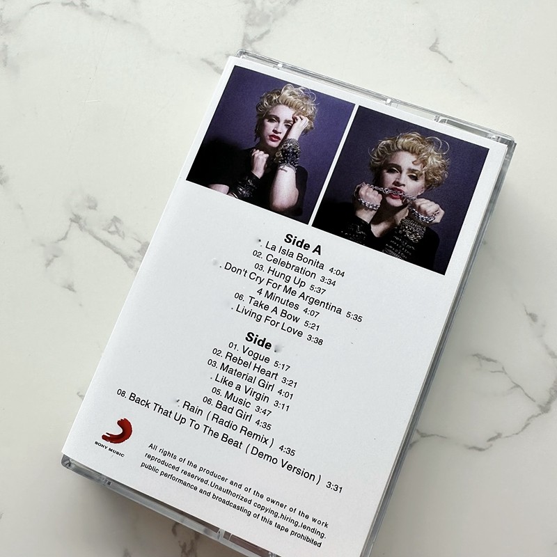 European American Pop Cassette - Audio Music Lyrics avis et prix