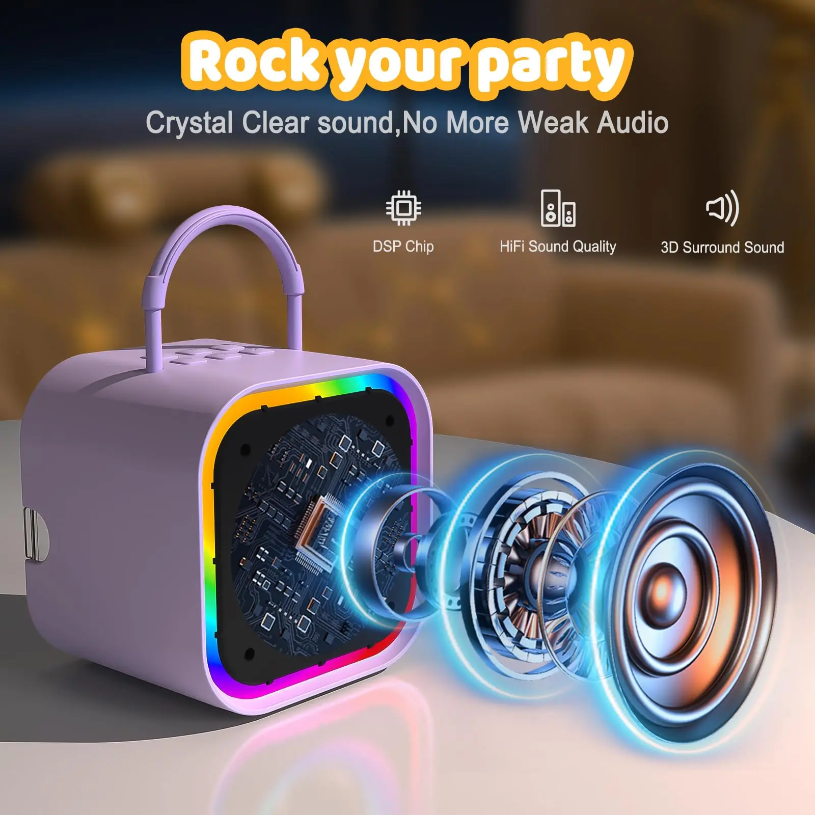 Dual Wireless Microphone Karao - Audio House Music avis et prix